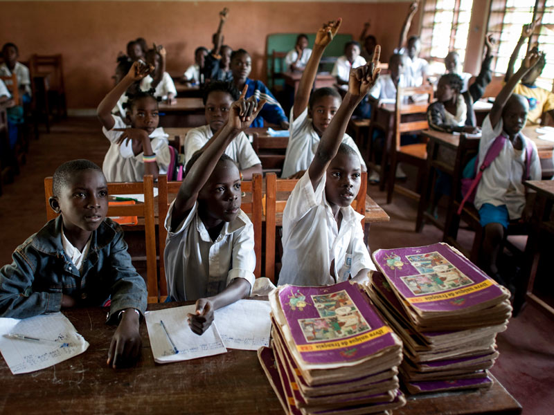 SOS-Schule in Bouar, Zentralafrika