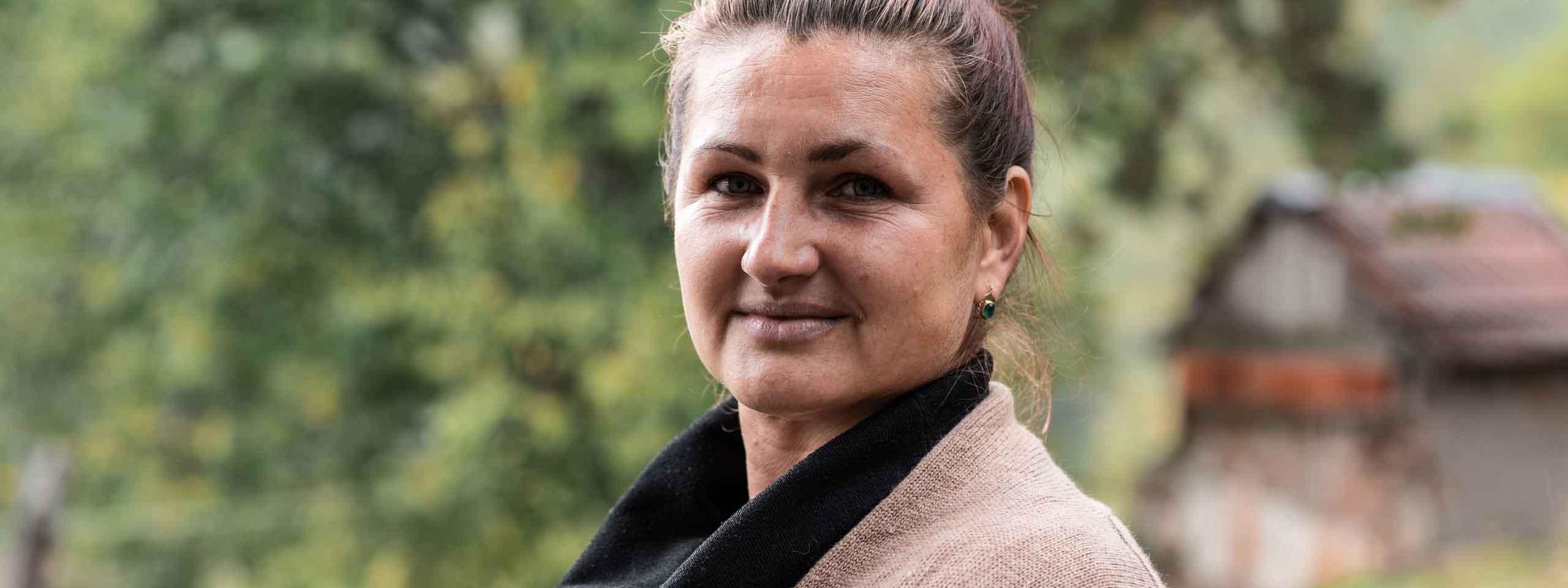 Als Kind überlebte Merka das Massaker von Srebrenica. Foto: Katerina Ilievska
