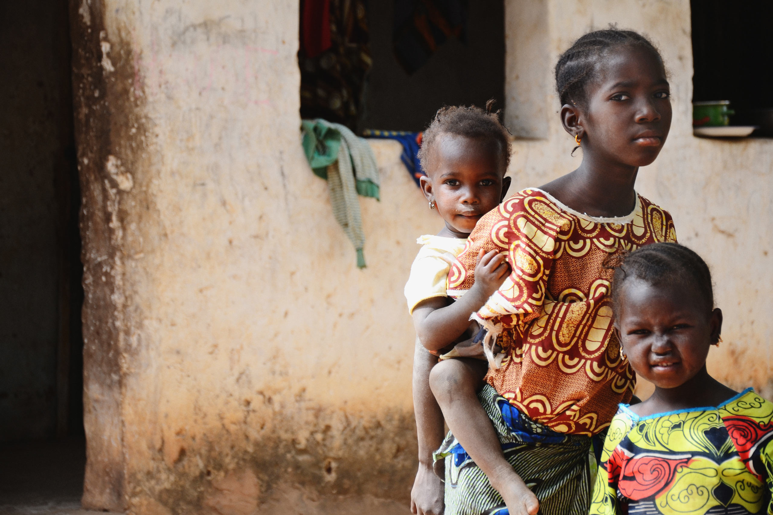 Mädchen in Gambia
