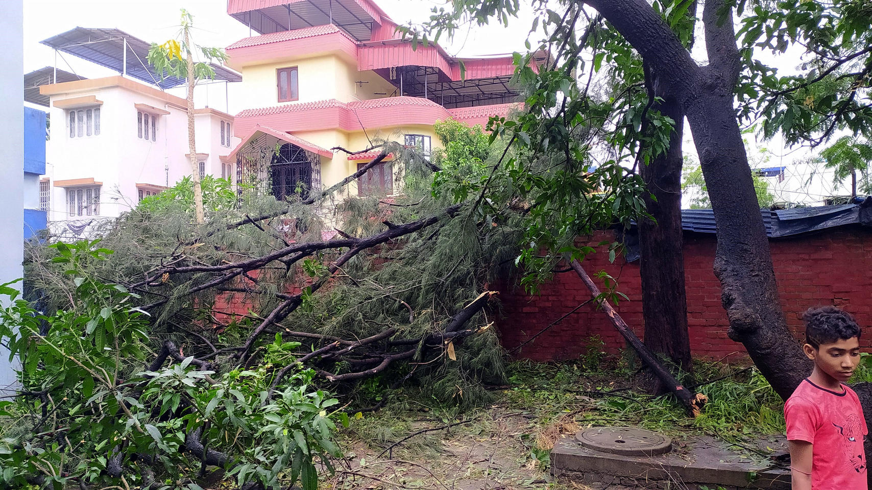 Zyklon Amphan trifft Indien