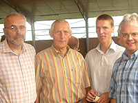 Franz Rosen (l.) von der 