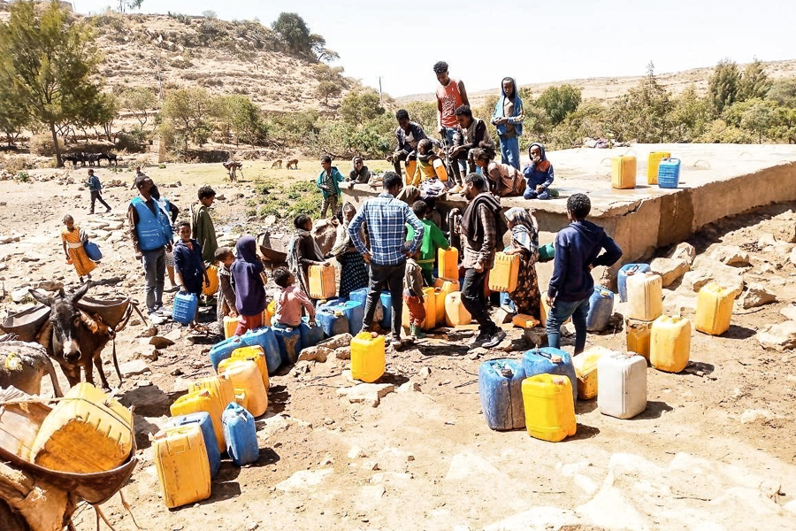 Nothilfe der SOS-Kinderdörfer in Äthiopien