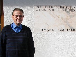Dieter Bahlmann im SOS-Kinderdorf in Imst, Österreich