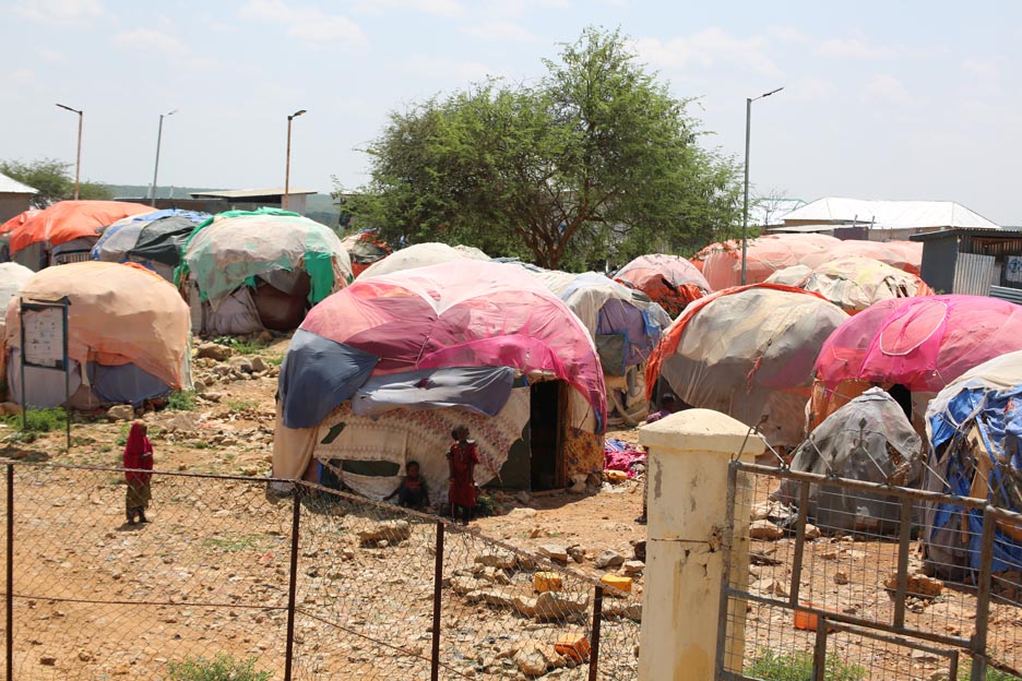 Flüchtlingslager in Somalia