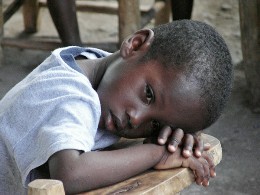 Junge in Cap Haitien