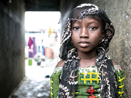 Afrikanisches Mädchen