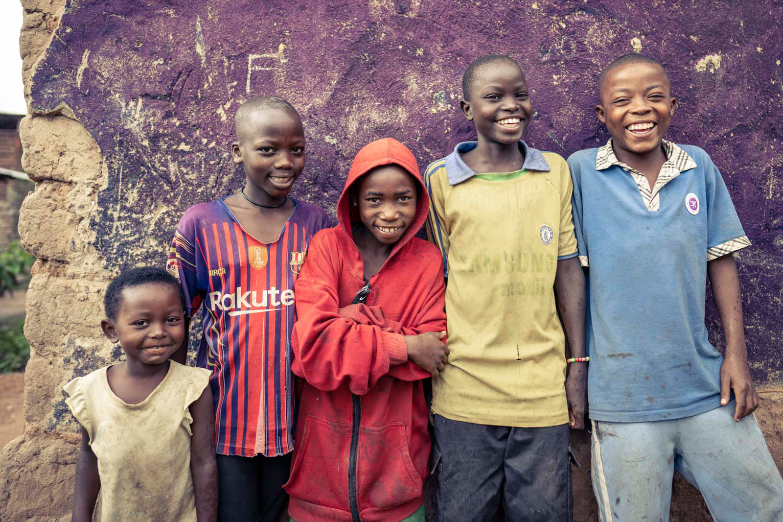 Kinder aus Ruanda