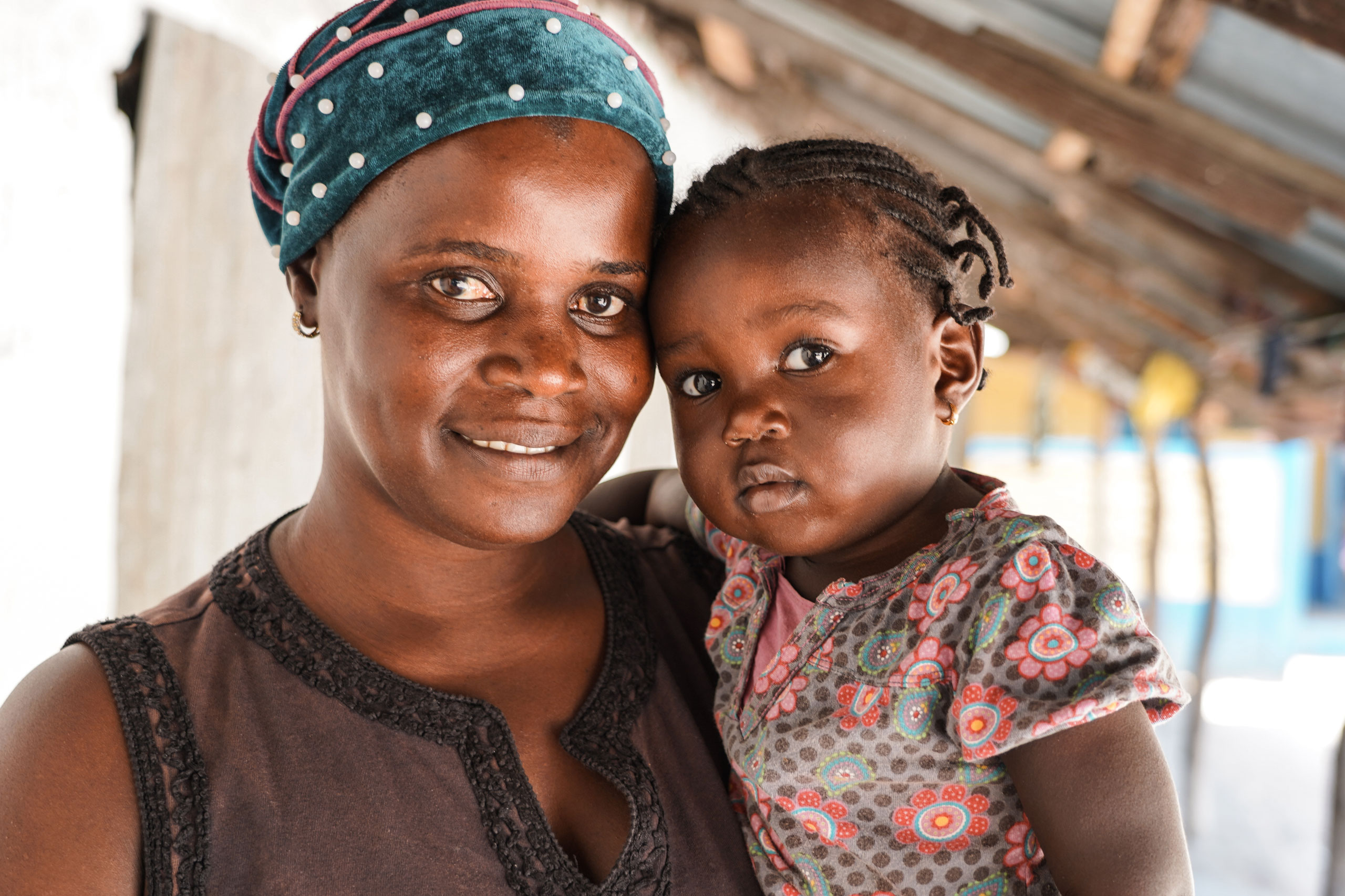 SOS-Sozialarbeiterin in Ghana
