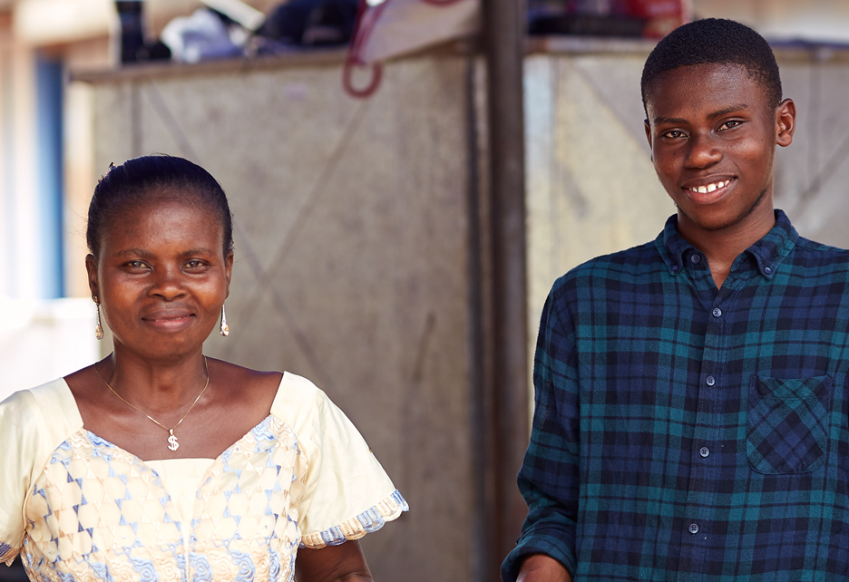 Gideon und seine Mutter