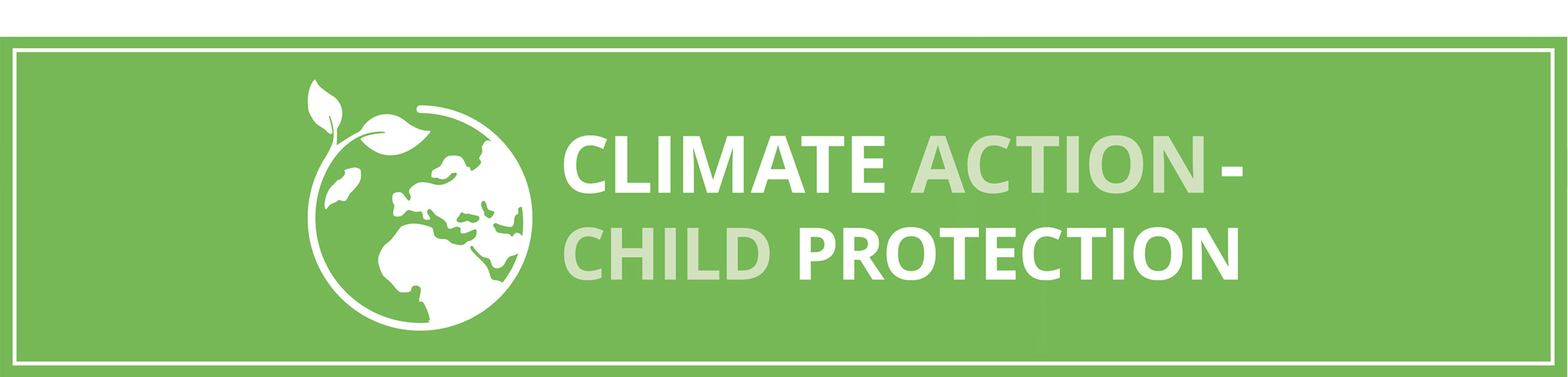 Grafik "Climate Action – Child Protection" - Neuer Podcast der SOS-Kinderdörfer