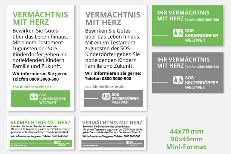 SOS-Anzeigen Nachlass Text