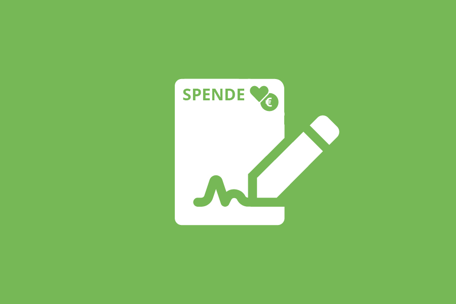 Spendenquittung anfordern