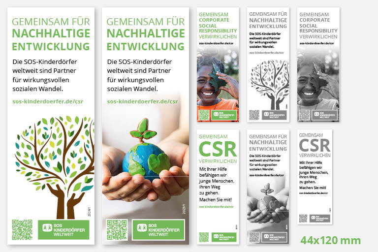SOS-Fülleranzeigen 44x120