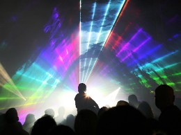 BLESS: Licht- und Lasershow