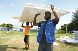 SOS leistete Nothilfe in Haiti