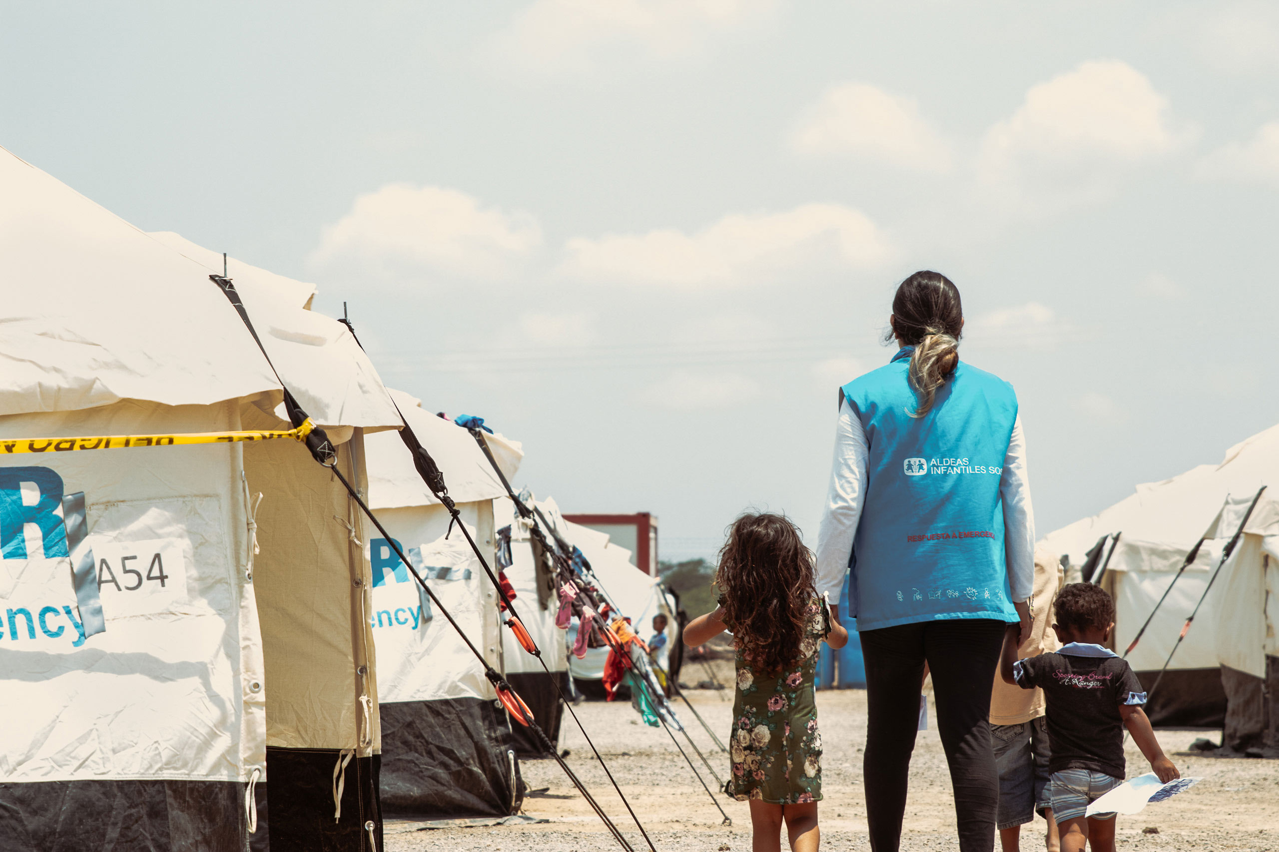 Hilfe der SOS-Kinderdörfer in Kolumbien