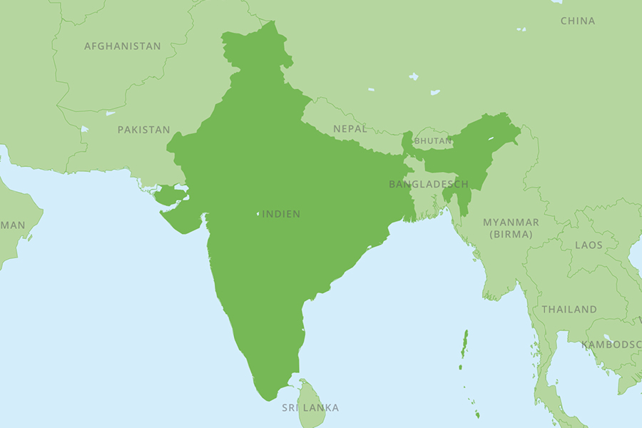 Indien von Zyklon Amphan bedroht