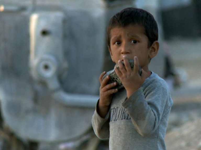 Flüchtlingskind im Nordirak