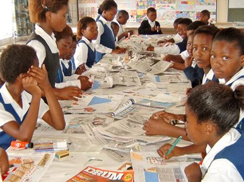 Kinder in Südafrika