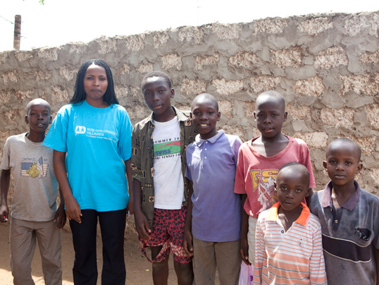 Kinder in Kenia