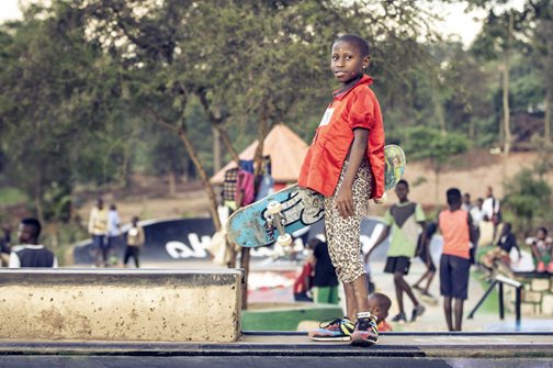 Skatepark in Ruanda. Foto: Anton Sahler