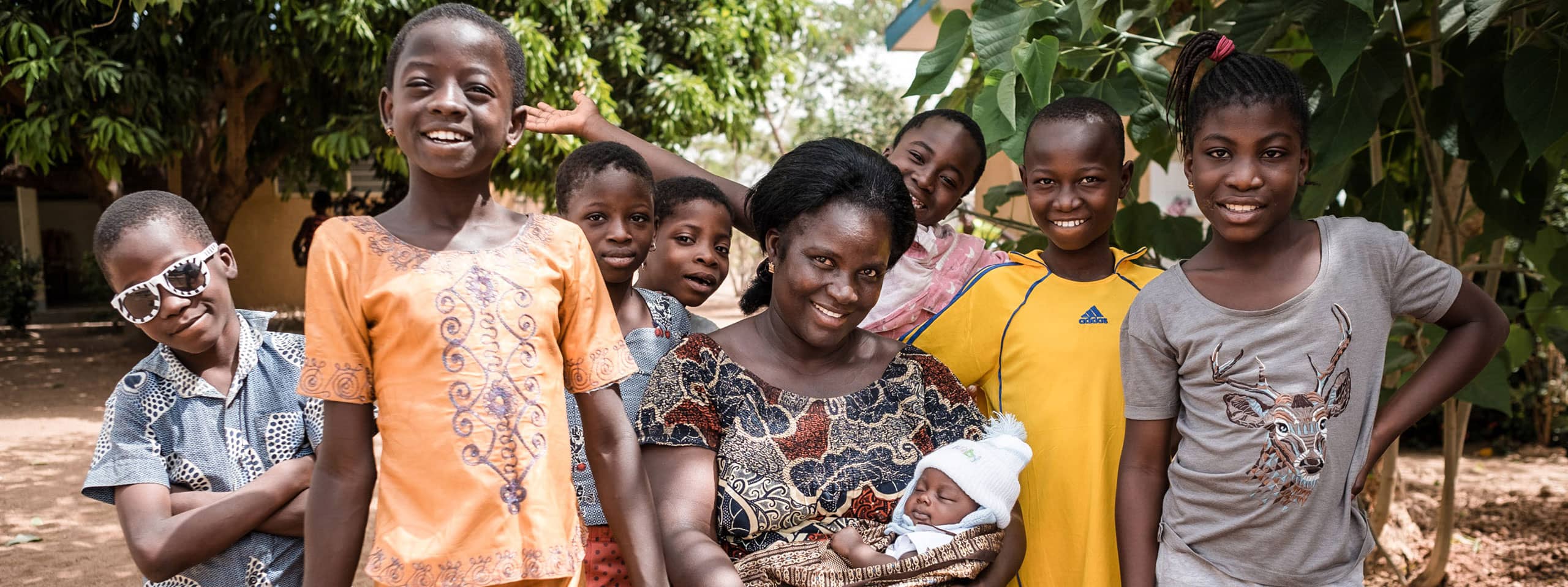 Familie in Togo, Foto: Peter Käser