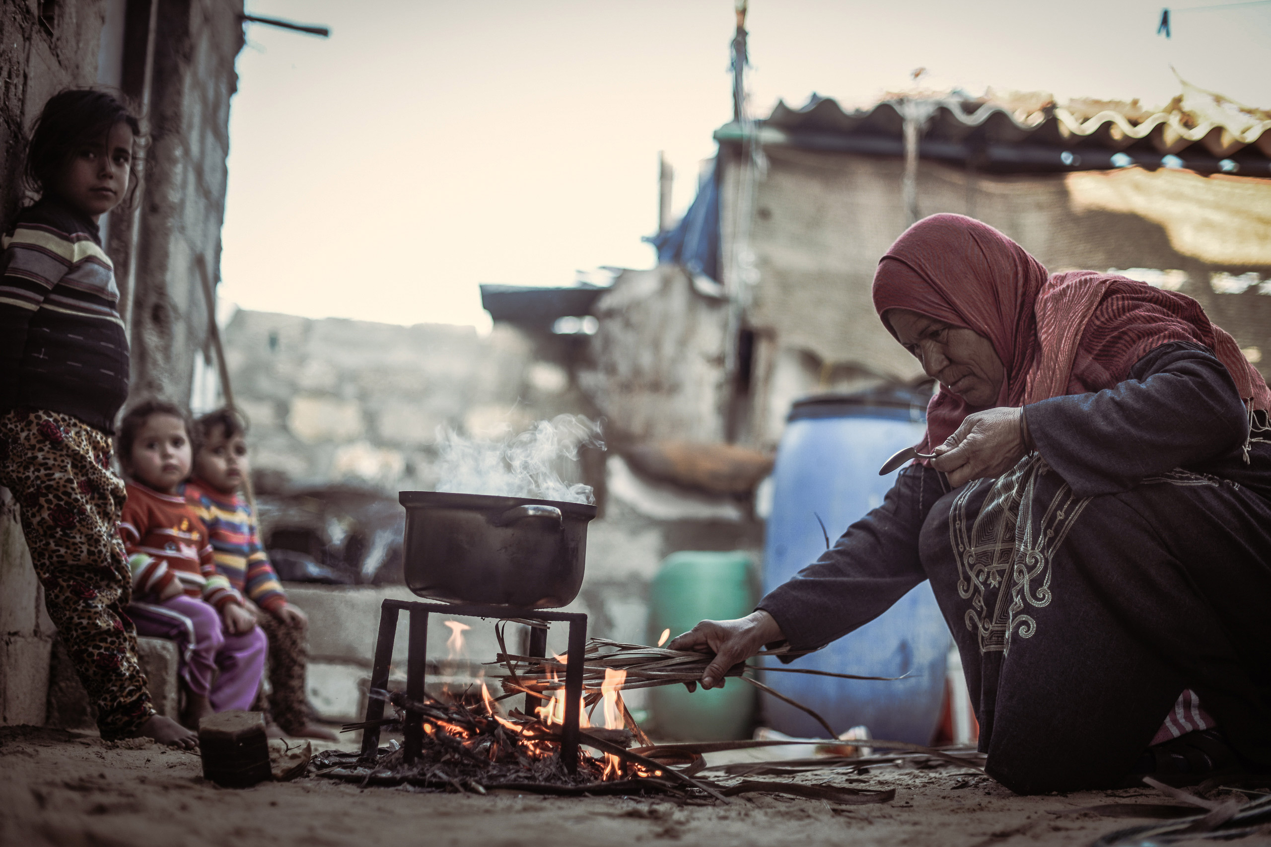 Hilfe fuer Menschen in Gaza