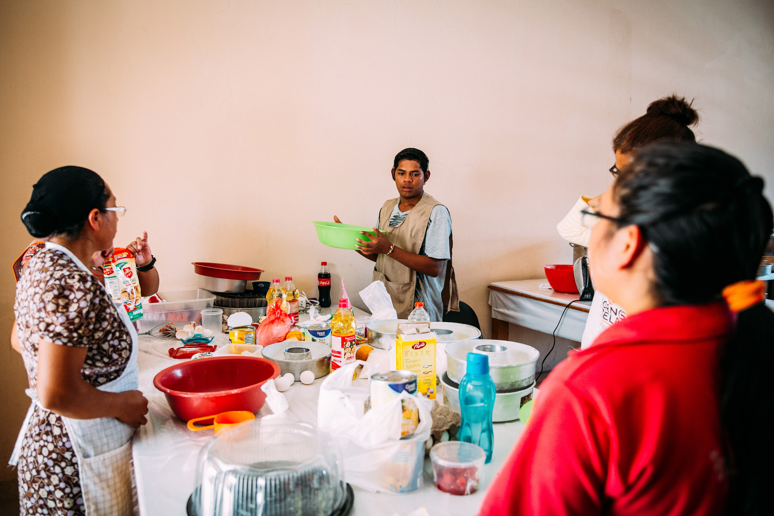 Jorge ist aus Honduras geflohen. Er möchte Konditor werden. Foto: Alea Horst