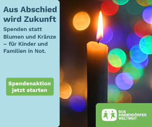 SOS-Füllerbanner Anlass "Trauer"