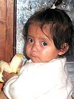 Ein kleines Mädchen im SOS-Kinderdorf Sucre - Foto: Fernando Espinoza