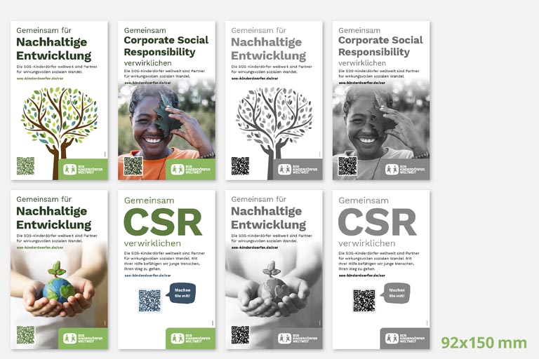 SOS-Fülleranzeigen 92x150