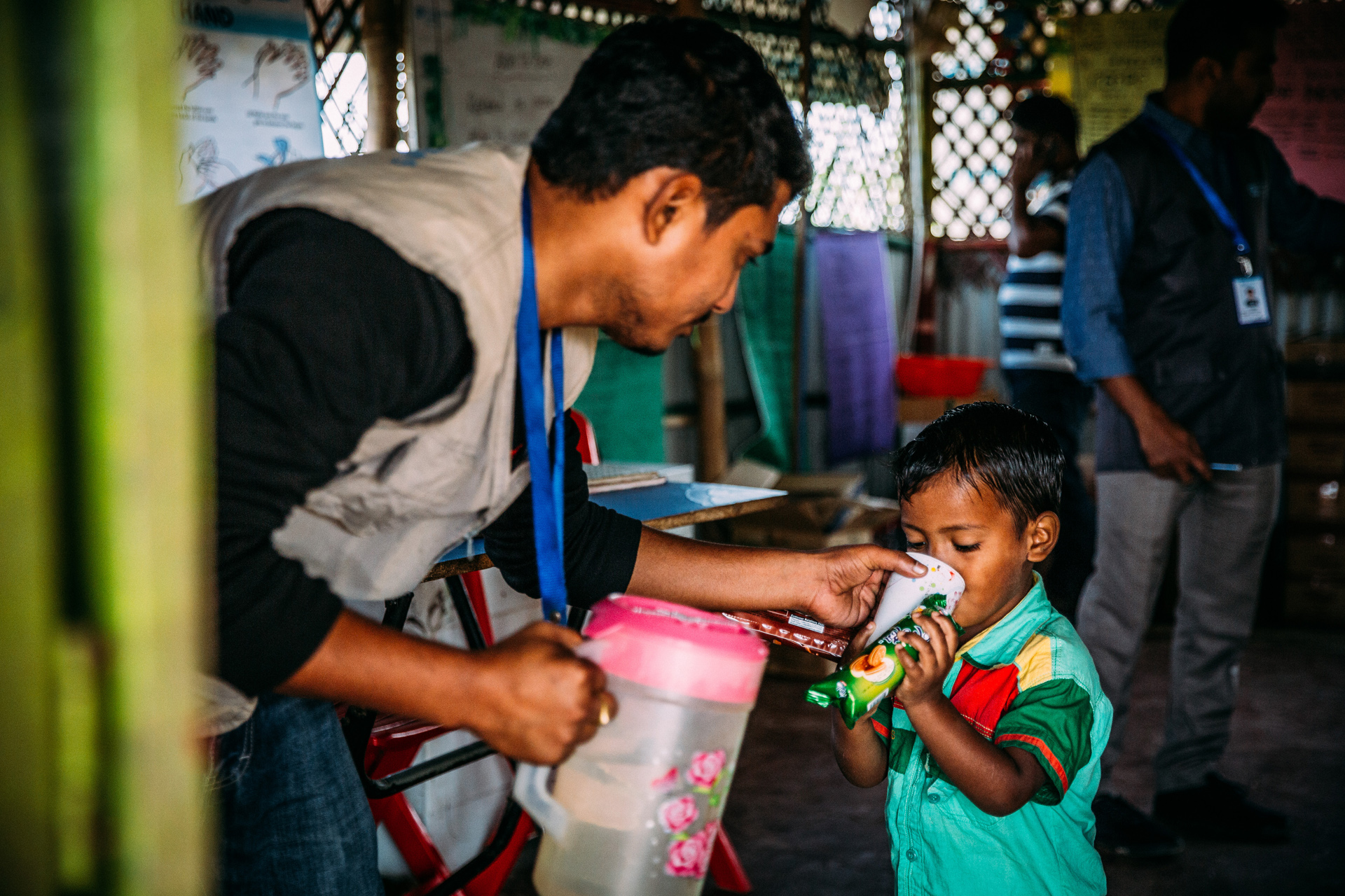Kindertagesstätte der SOS-Kinderdörfer in Bangladesch