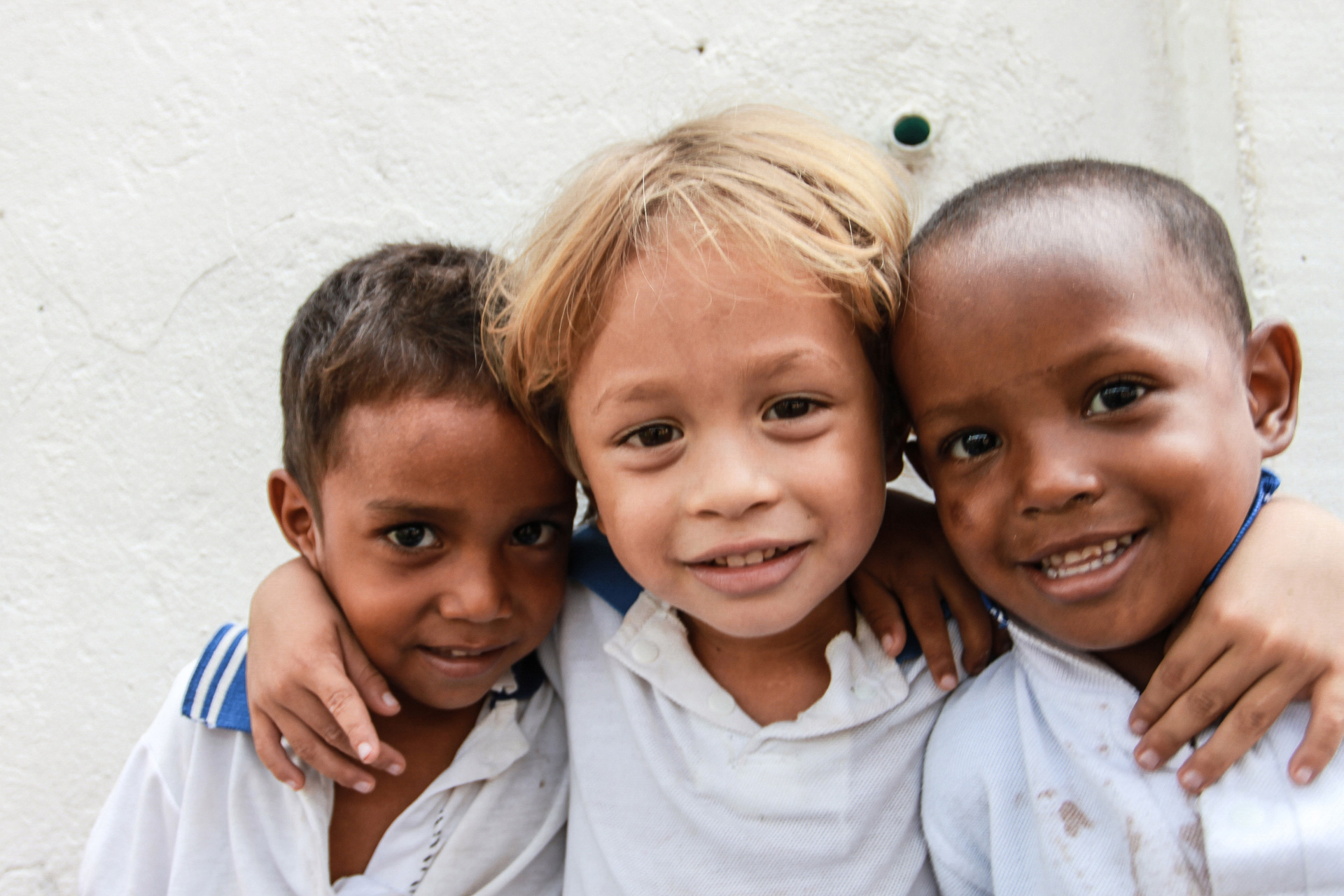 Freundschaft zwischen SOS-Kindern