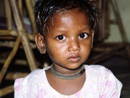 Mädchen in Nepal