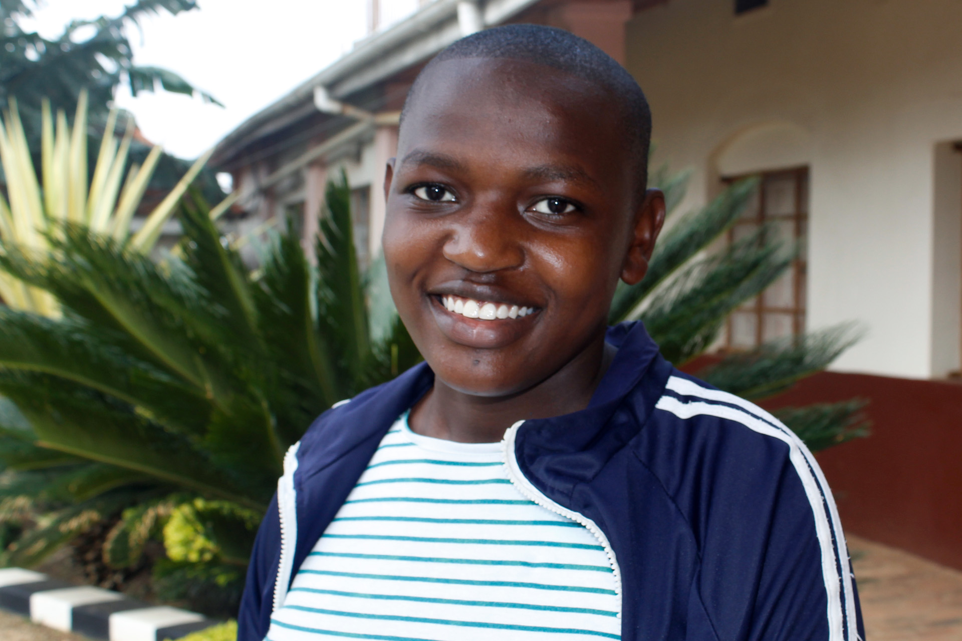 Stipendiatin aus Uganda