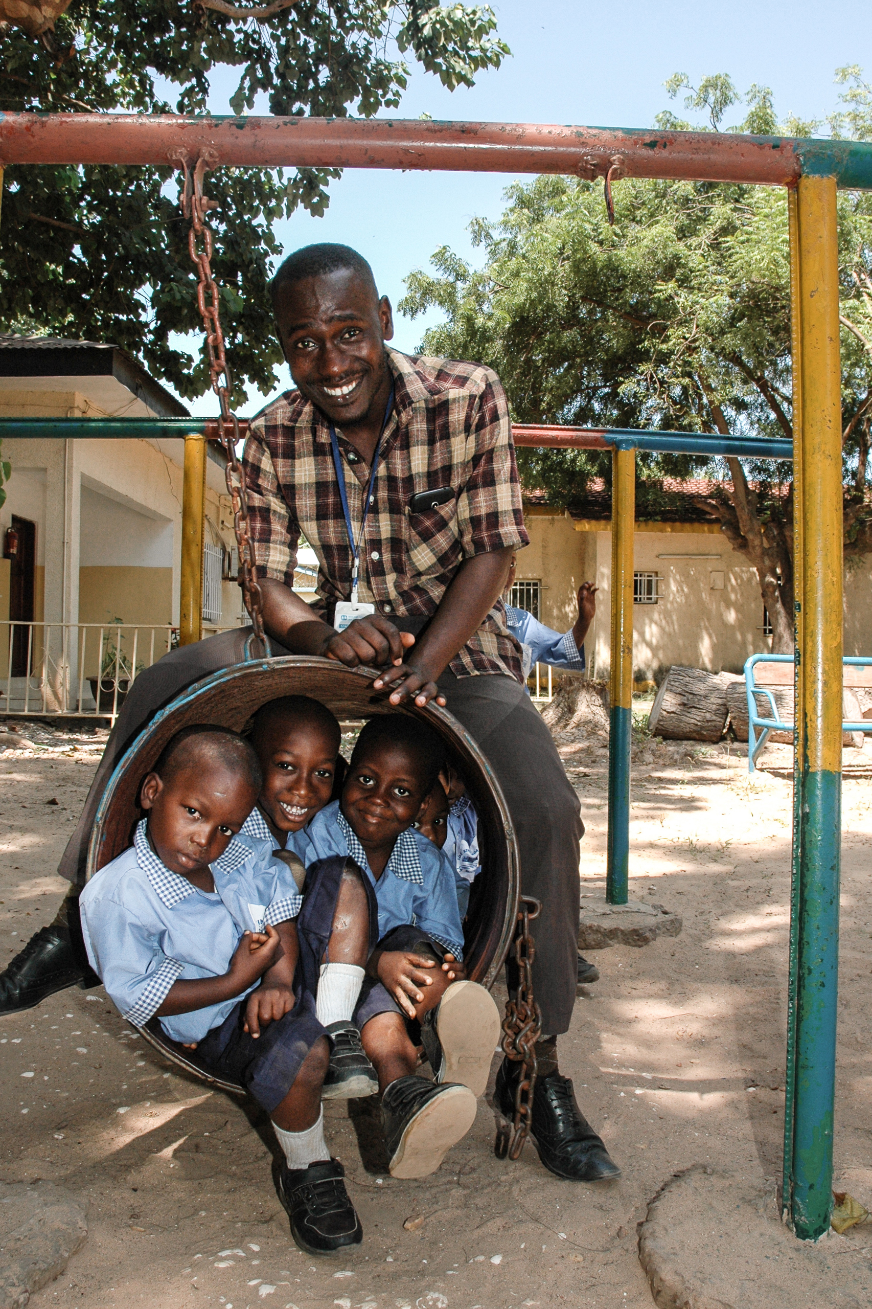 Almami macht sich für Kinderrechte in Gambia stark. Foto: Eva Fischl