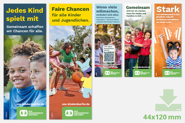 SOS-Fülleranzeigen Sport 44x120