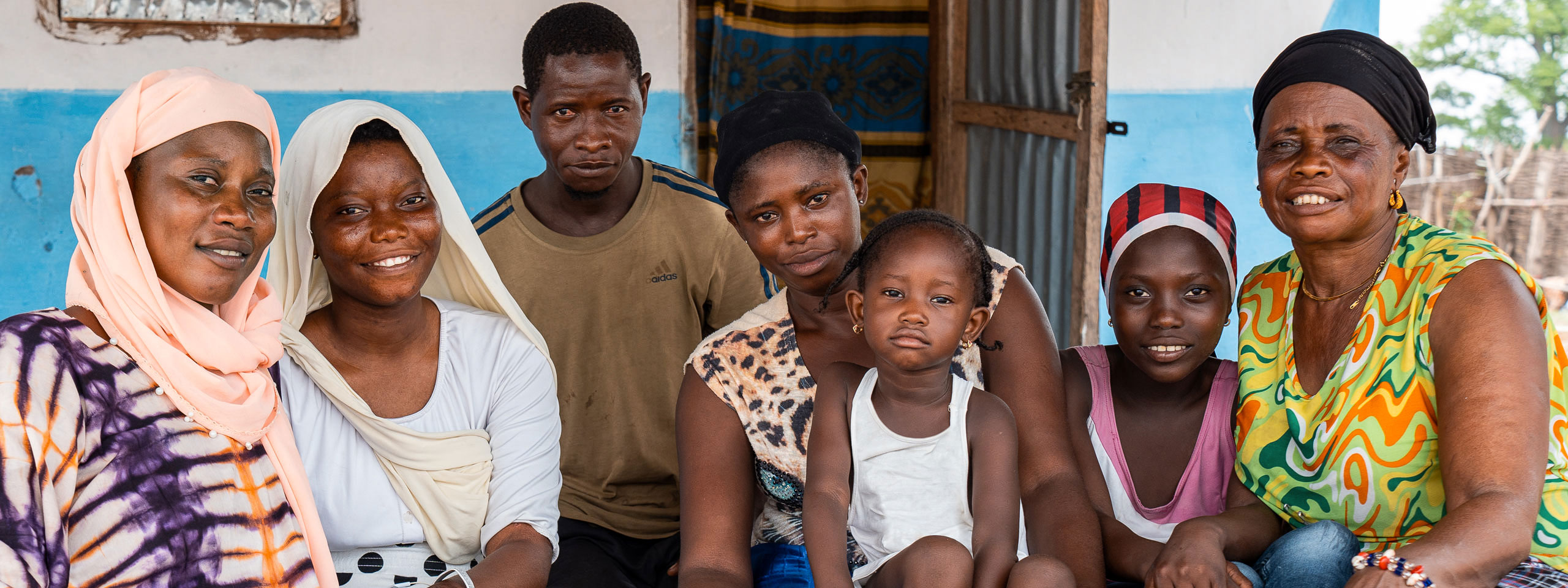 Mariama und ihre Familie
