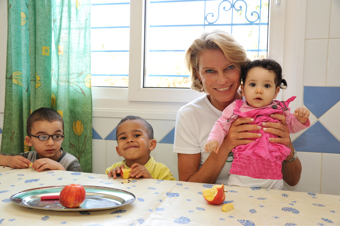Stephanie Gräfin Bruges-von Pfuel aus dem SOS-Kinderdorf in Agadir in Marokko. Foto: Frank May