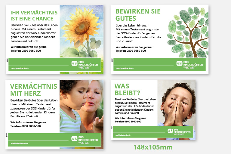 SOS-Fülleranzeigen 148x105