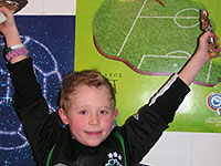 Fußballbegeistert: Maximilian Rösch