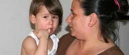 griechische Mutter mit Kind