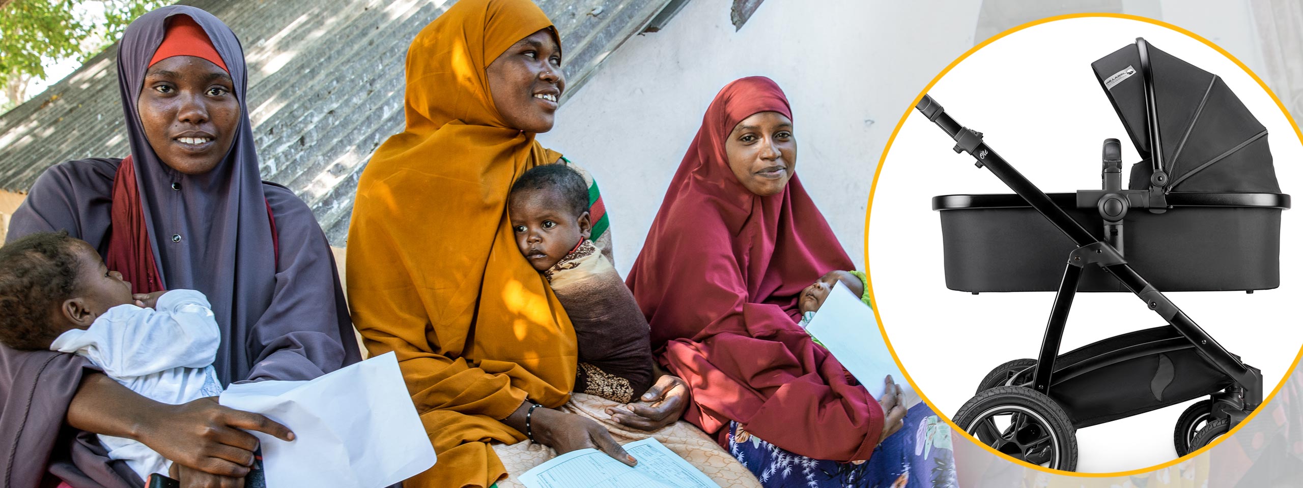 Frauen in Somalia - Osann Kinderwagen