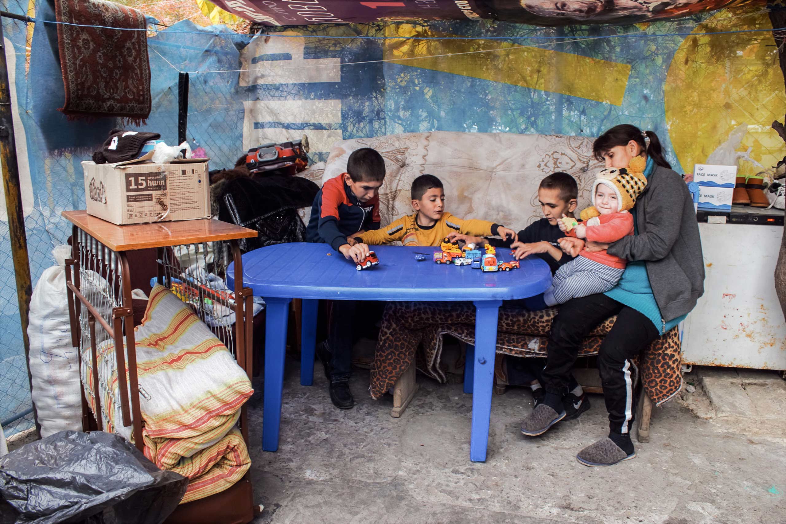 SOS-Kinderdörfer helfen Familien in Kotayk in Armenien