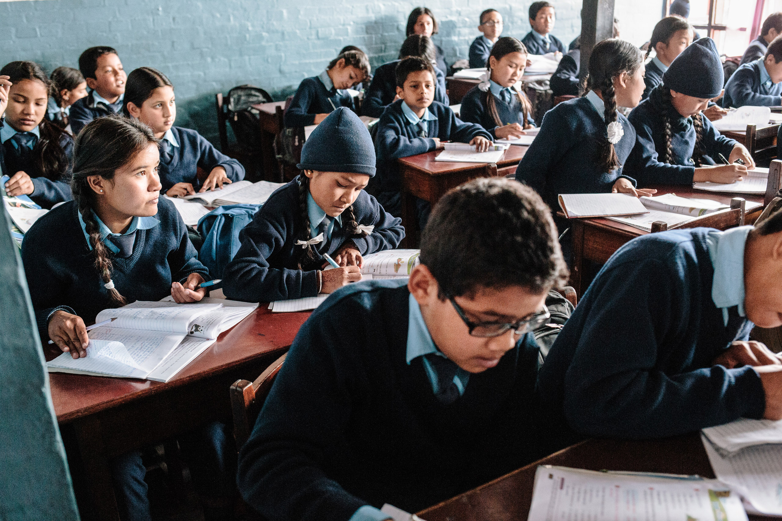 Schule der SOS-Kinderdörfer in Nepal