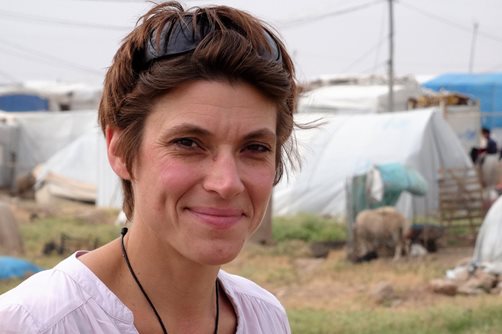 Katharina Ebel; Mitarbeiterin der SOS-Kinderdörfer. Foto: Ralph Gladitz