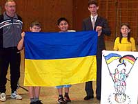 Hoher Gast: Der ukrainische Vizekonsul Ratislaw Ogrysko besucht die WM-Schule in Eisenberg