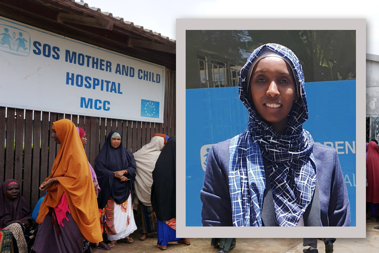 Ärztin der SOS-Klinik in Mogadischu