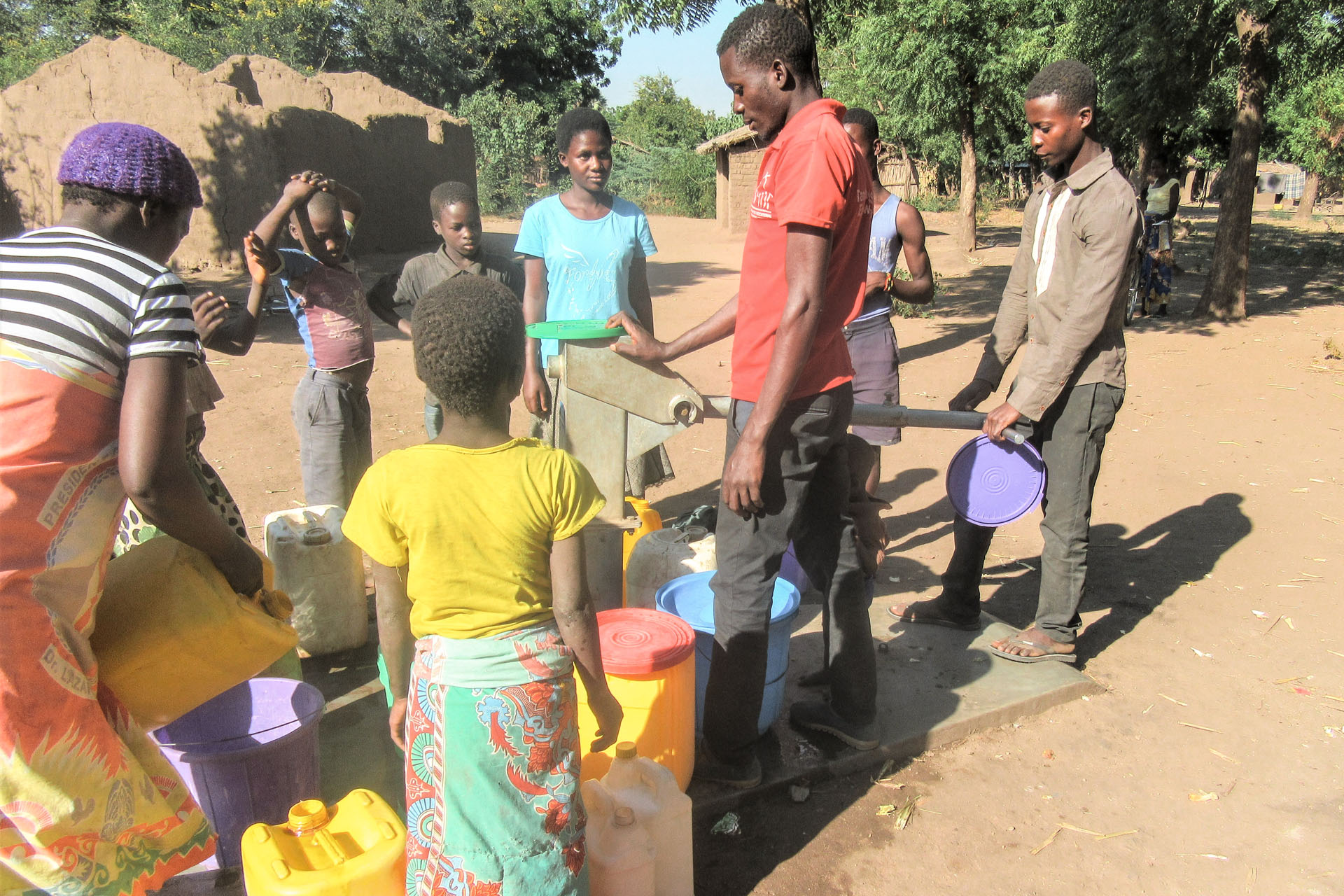 Hilfe der SOS-Kinderdörfer für Kinder und Familien in Malawi