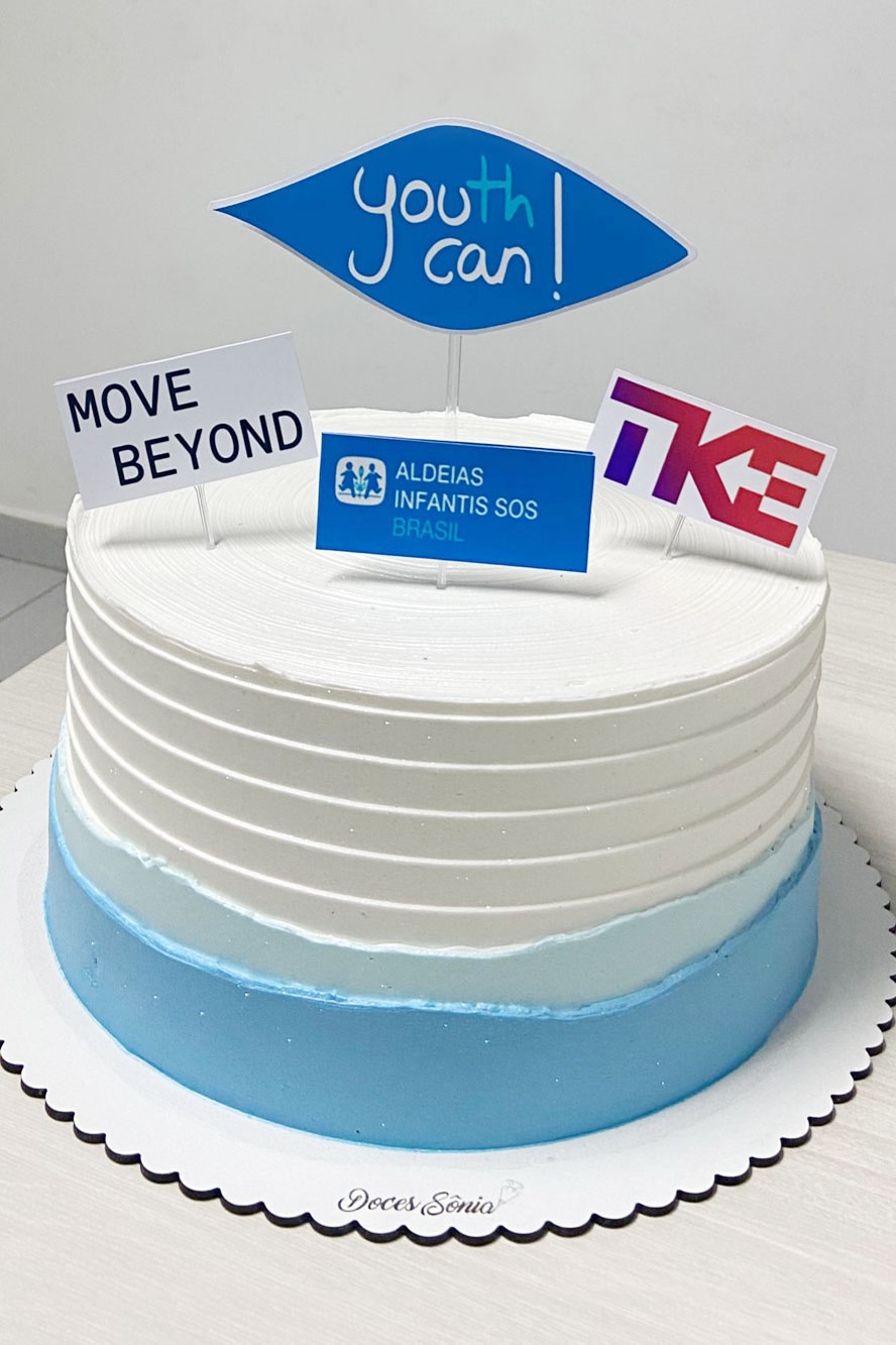 Torte zum Abschluss einer Trainigseinheit